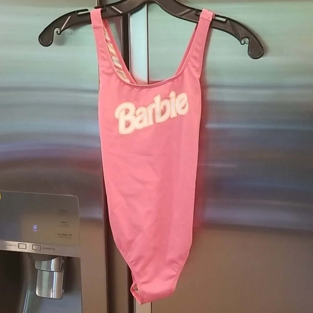 💕BARBIE x ROXY💕 One Piece Swimsuit Pink Lemonade
